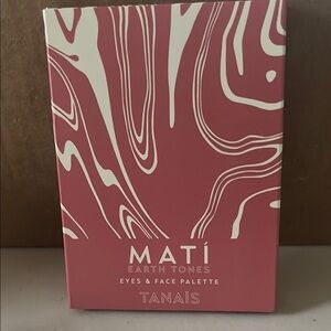 TANAÏS MATÍ Earth Tones Eyes & Face Palette.  New still in packaging
